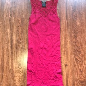 Bebe fitted dress